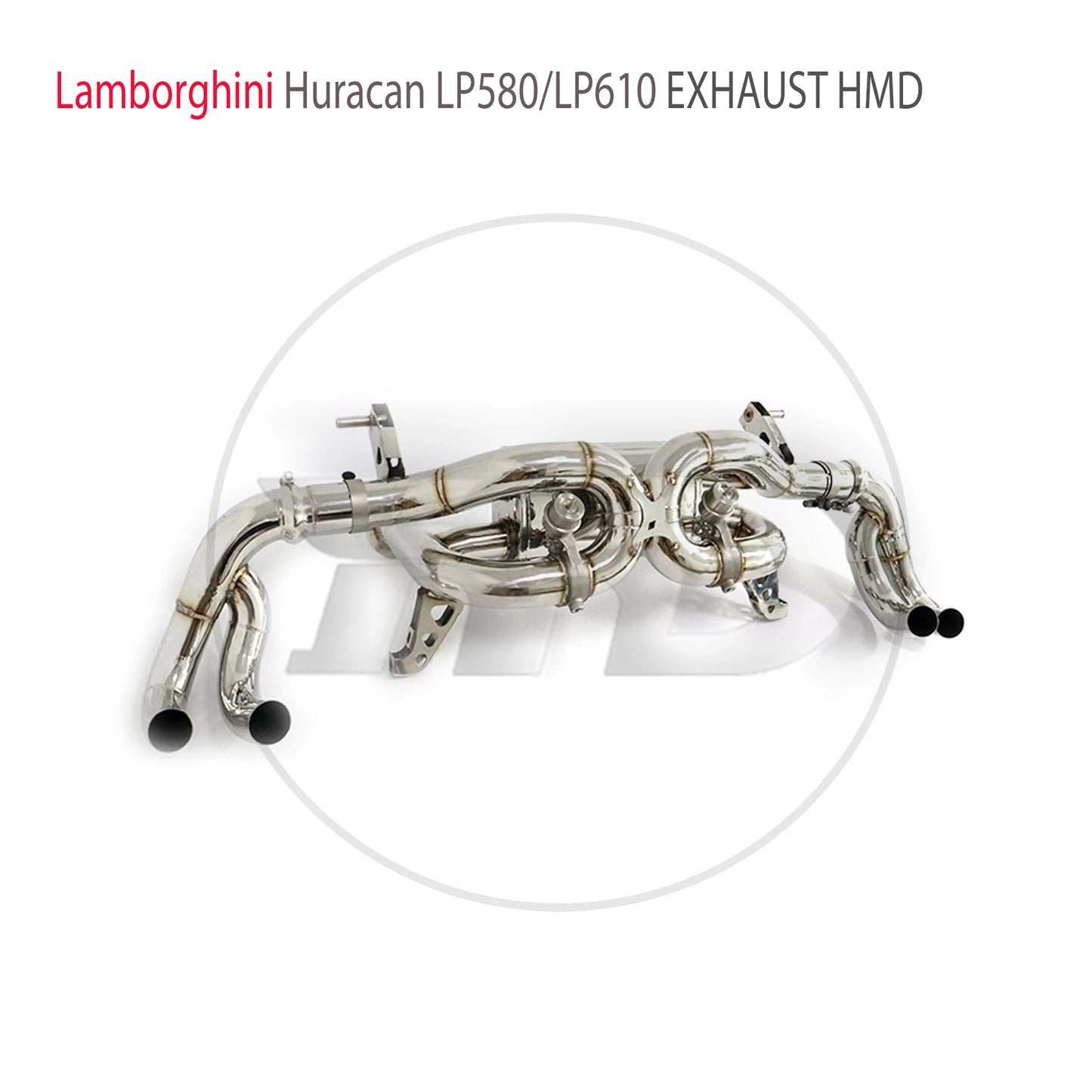 Stainless Steel Exhaust System Performance Catback for Lamborghini Huracan LP580 LP610 Valve Muffler