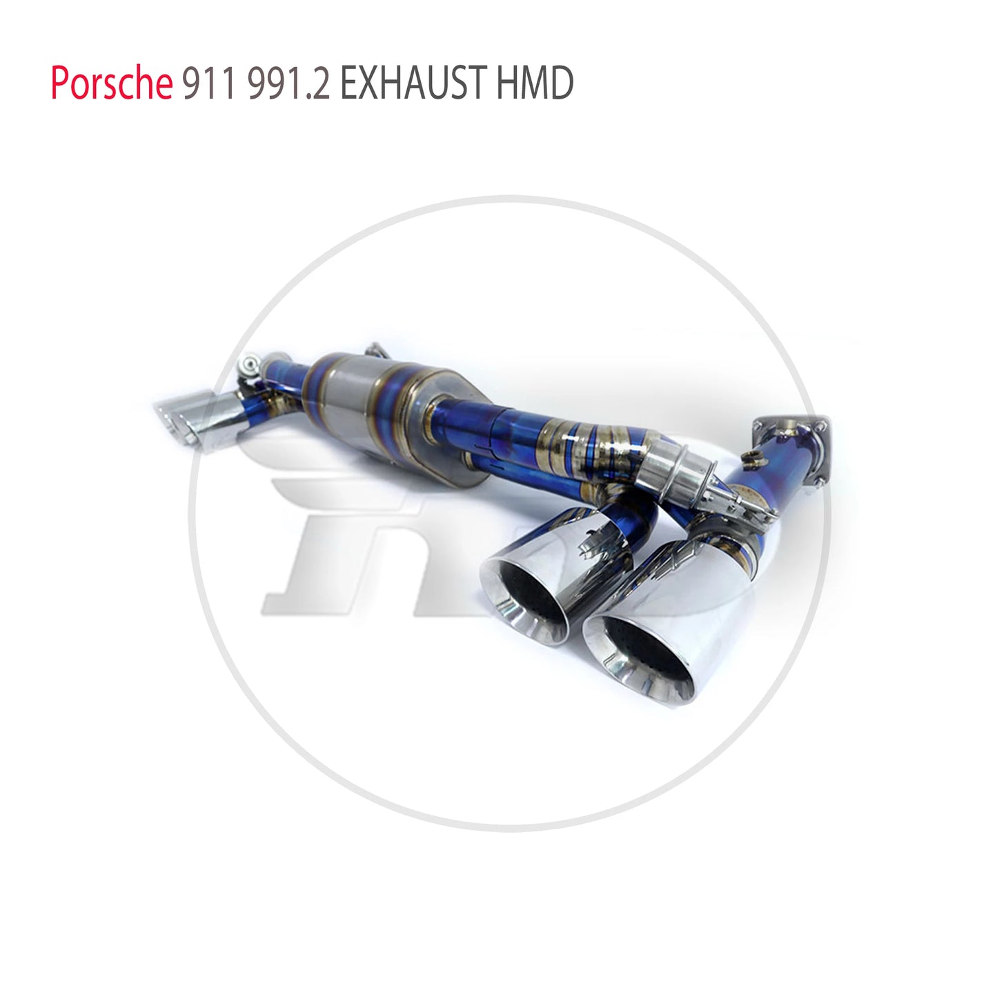 Titanium Alloy Exhaust System Performance Valve Catback For Porsche 911 Carrera 991.2 Car Muffler