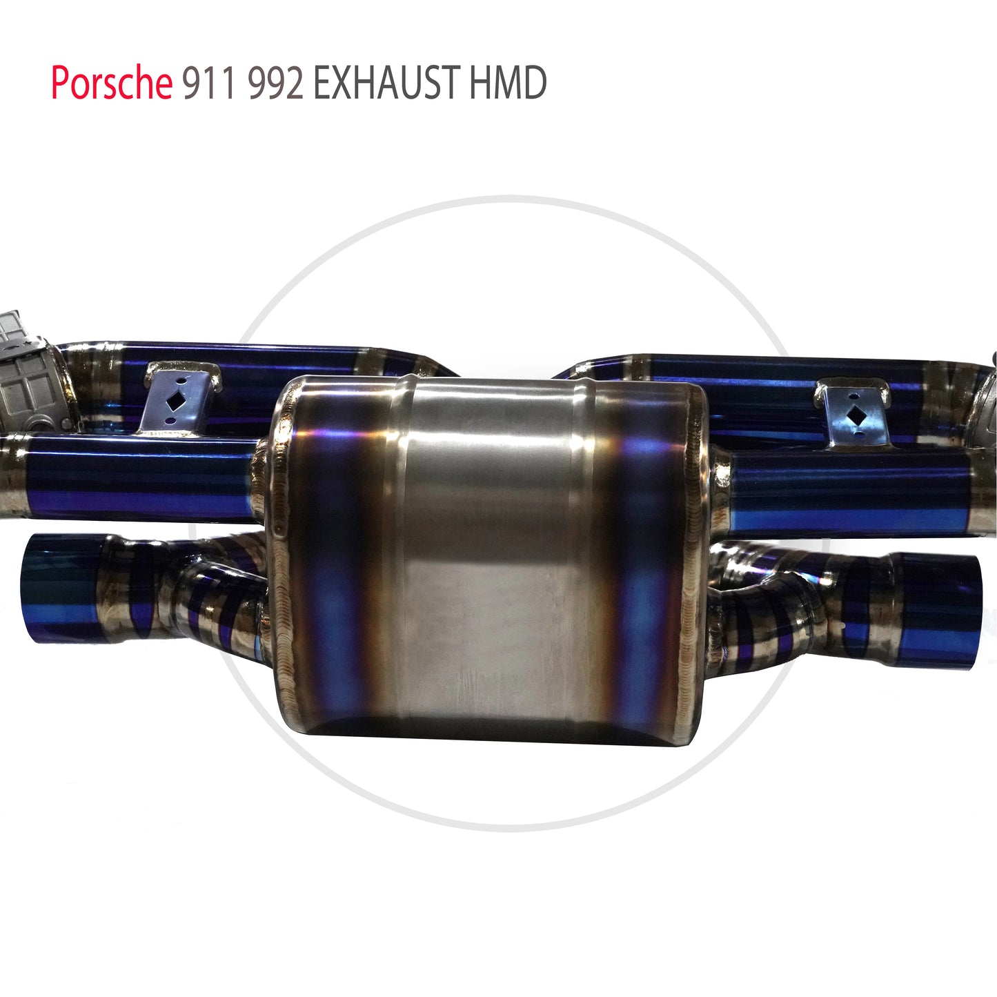 Titanium Exhaust System Performance Valve Catback For Porsche 911 992 Carrera 3.0T Muffler For Cars