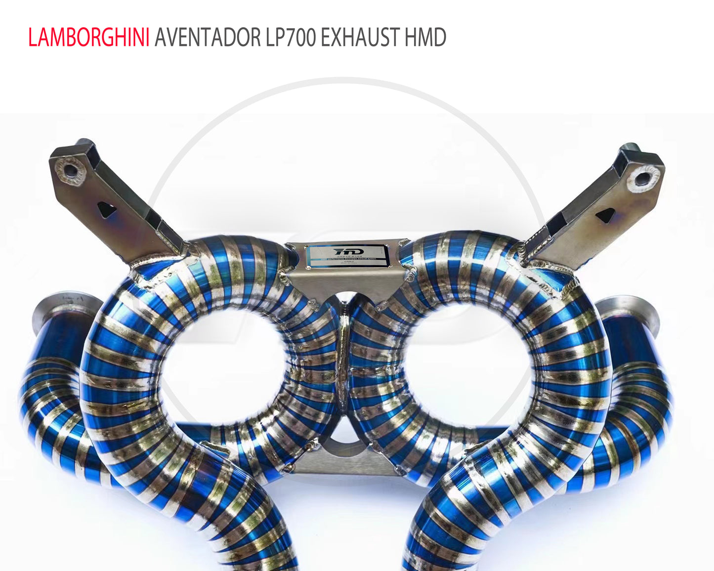 Titanium Alloy Exhaust Systems Modified Downpipe For Lamborghini LP610 LP640 LP700 EVO Auto Electronic Valve
