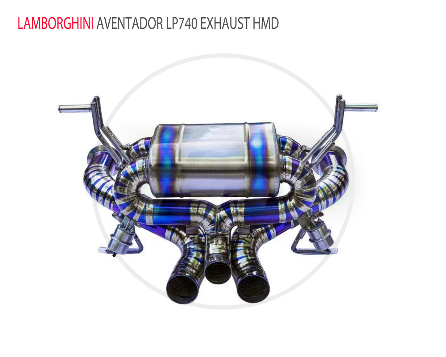 For Lamborghini Aventador LP700-4 LP740-4 Performance Titanium Catback Valve Exhaust