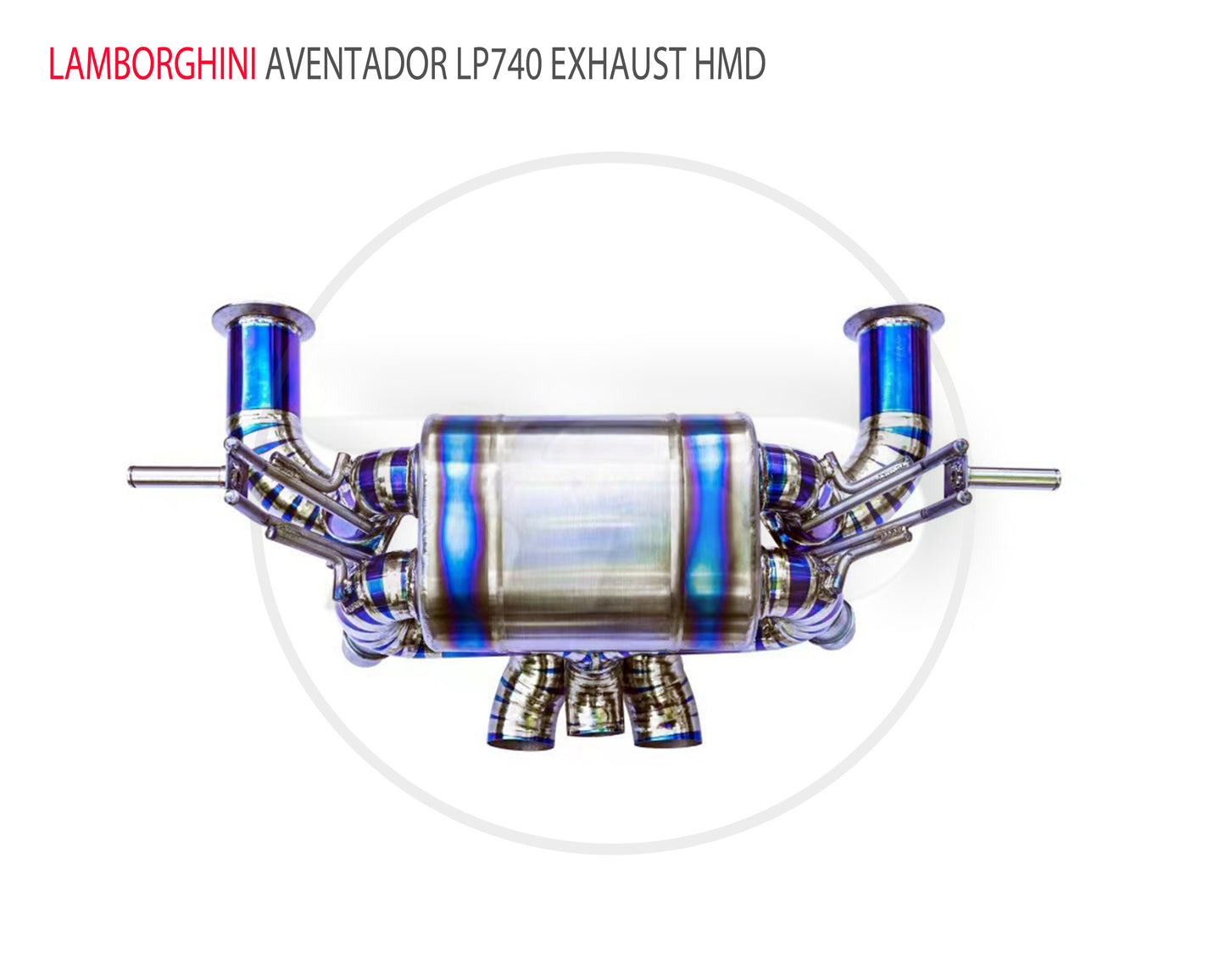 For Lamborghini Aventador LP700-4 LP740-4 Performance Titanium Catback Valve Exhaust