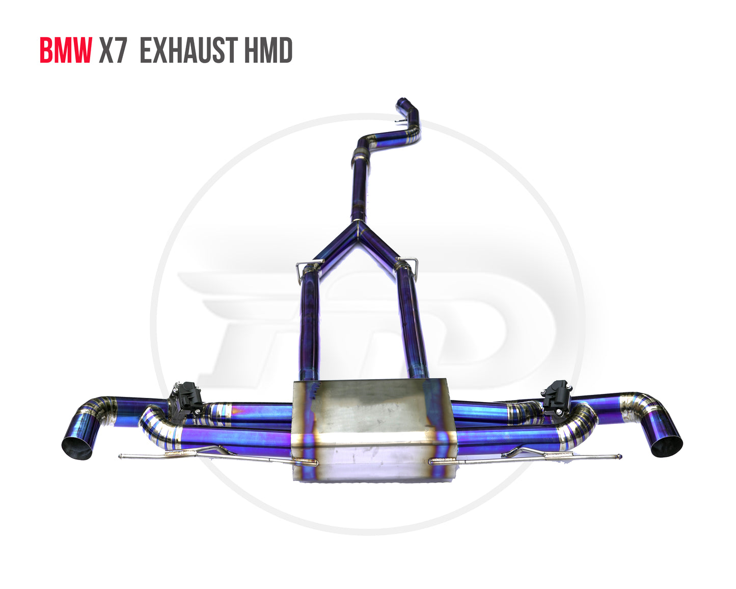 Titanium Alloy Exhaust Systems Is Suitable For BMW X5 X6 X7 G05 G06 G07 Car Modified Electronic Valve Muffler Accessories