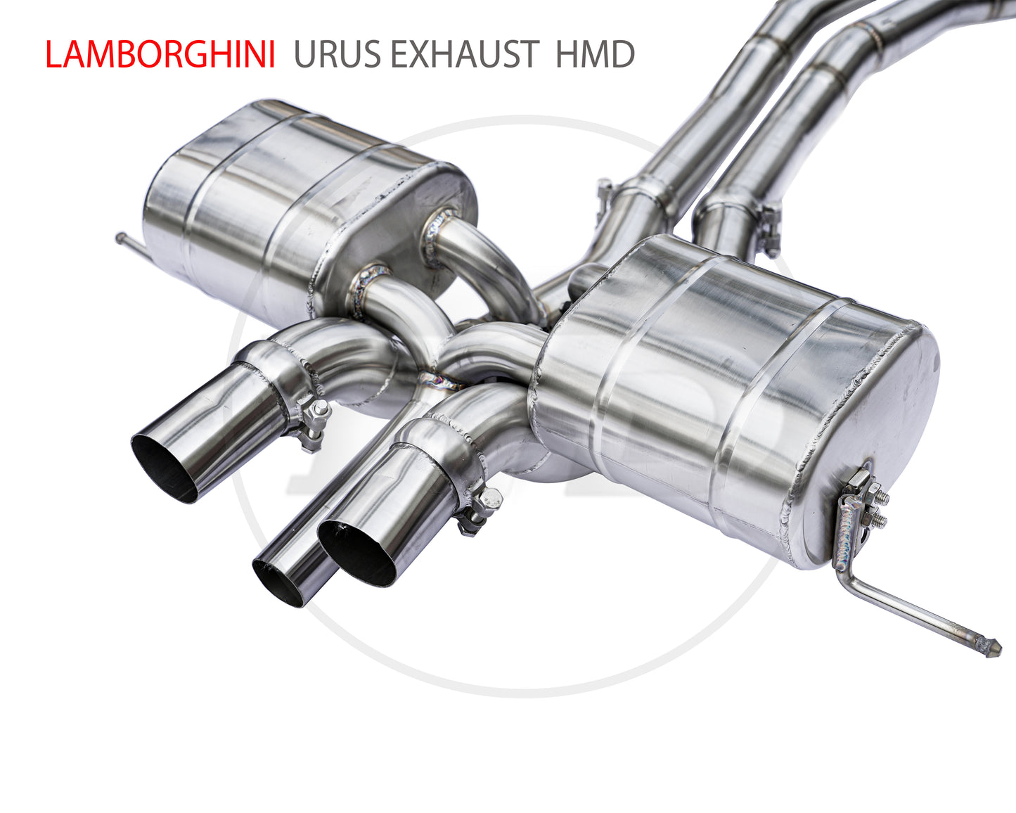 Stainless Steel Exhaust Modified Straight Downpipe For Lamborghini URUS Auto Parts Valve