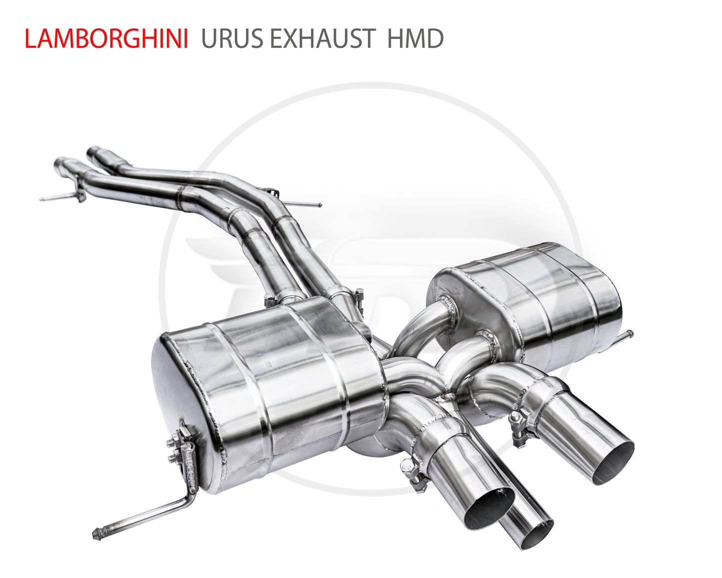Stainless Steel Exhaust Modified Straight Downpipe For Lamborghini URUS Auto Parts Valve