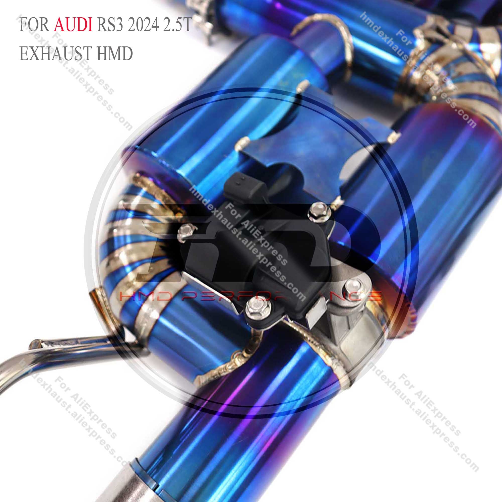 Audi RS3 2024+ 2.5T Catback Titanium Valved Sport Exhaust System