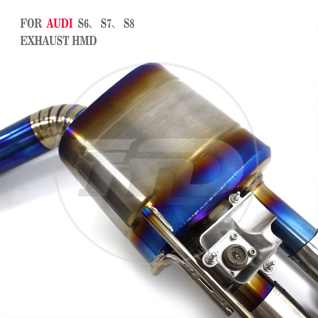 Audi S6 S7 C7 Catback Titanium Valved Sport Exhaust System