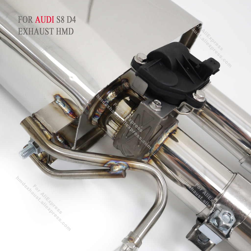 Audi S8 D4 catback sus304 Valved Sport Exhaust System