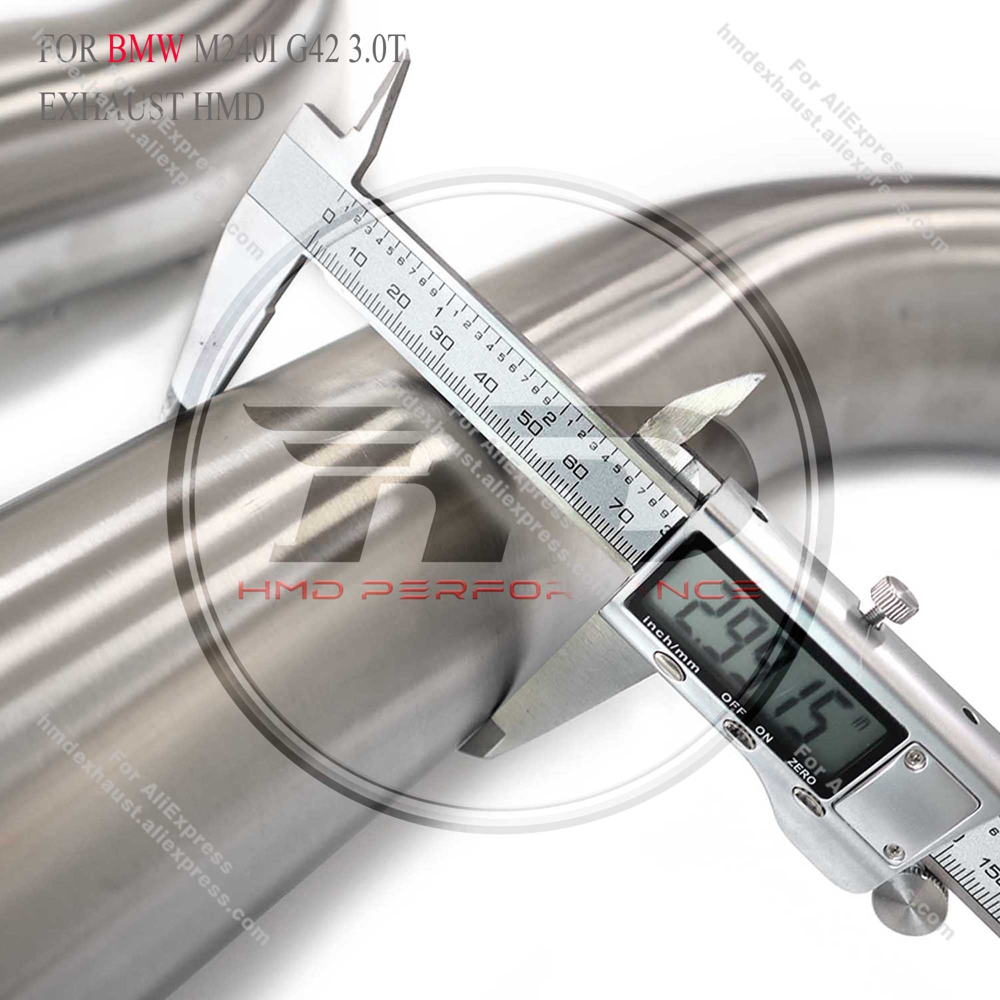 BMW M240i G42 3.0T catback sus304 Valved Sport Exhaust System
