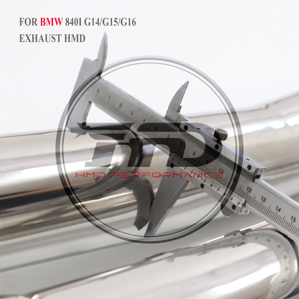 BMW 840I G16 catback sus304 Valved Sport Exhaust System