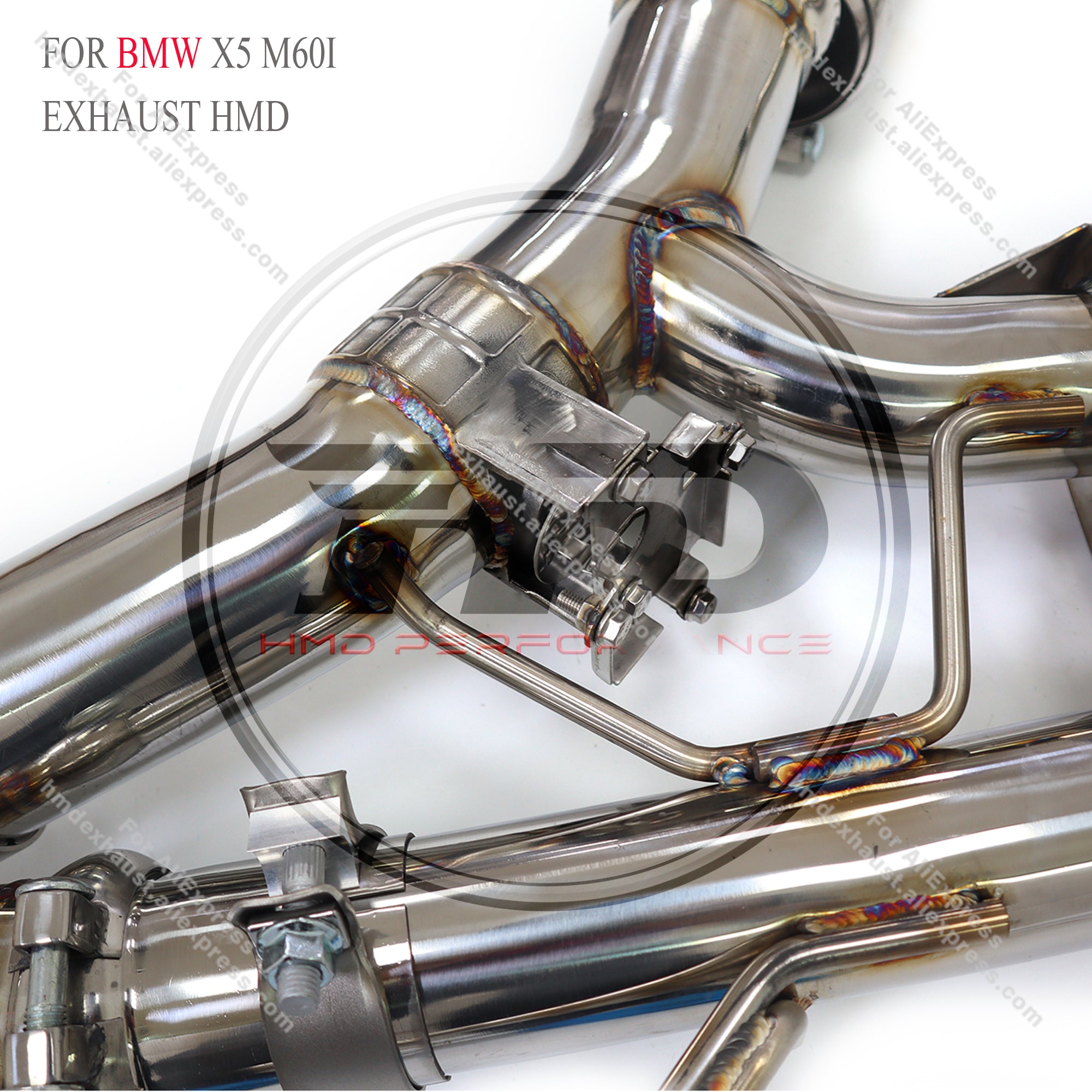 BMW X5 M60I catback sus304 Valved Sport Exhaust System