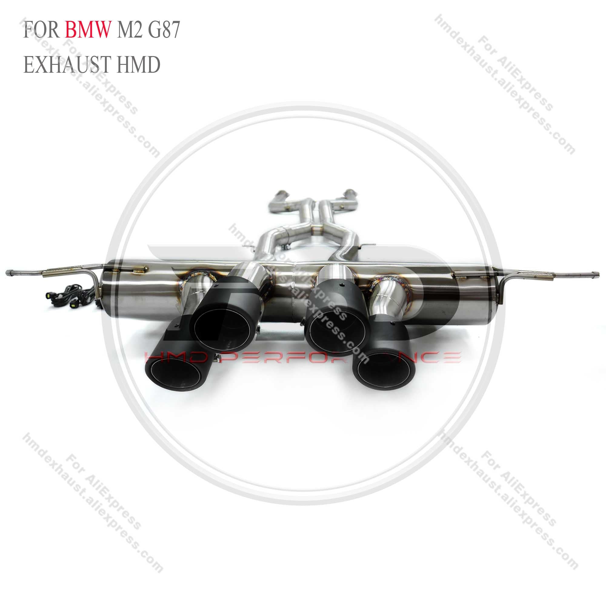BMW M2 G87 catback sus304 Valved Sport Exhaust System Center 4‑Exit