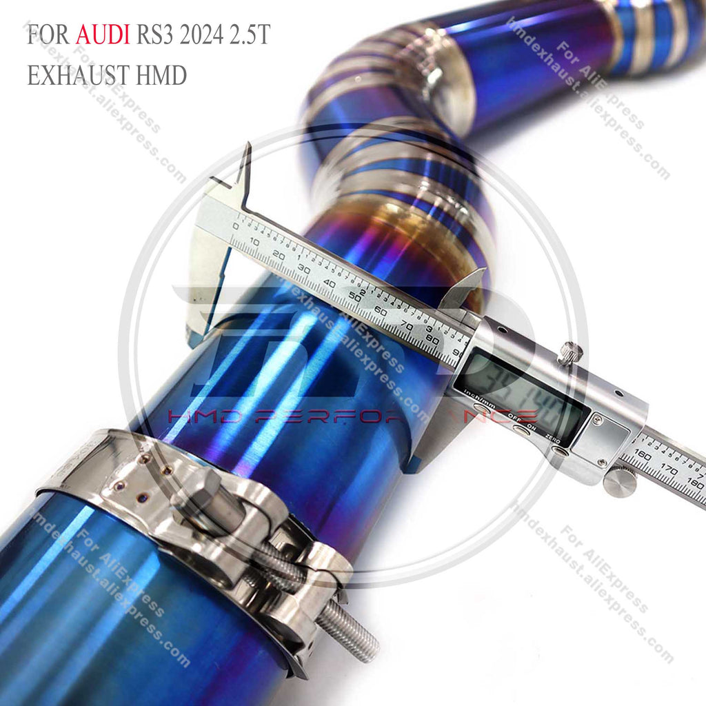 Audi RS3 2024+ 2.5T Catback Titanium Valved Sport Exhaust System