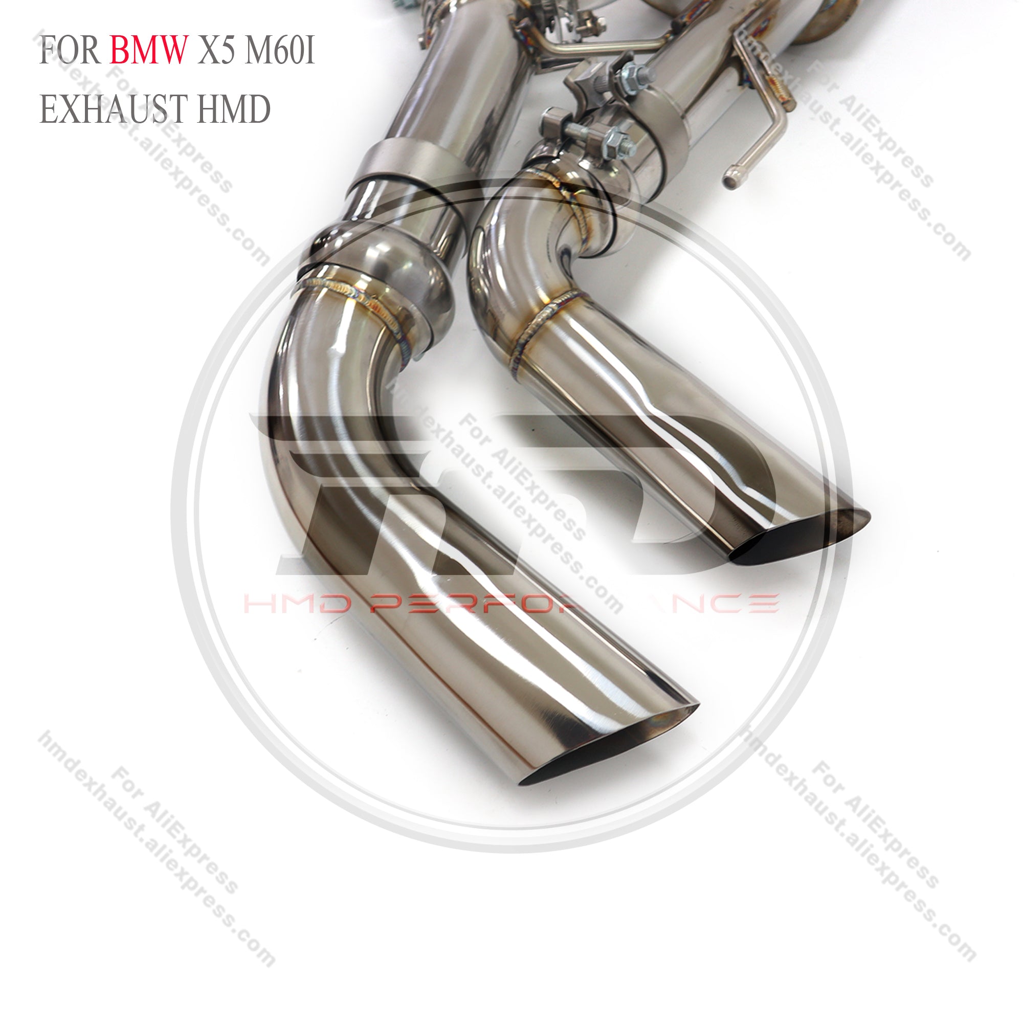 BMW X5 M60I catback sus304 Valved Sport Exhaust System