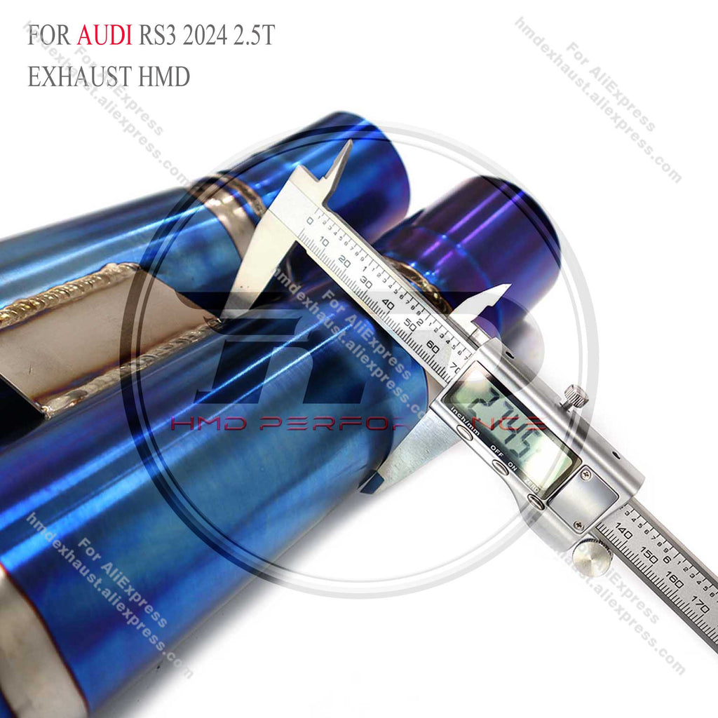 Audi RS3 2024+ 2.5T Catback Titanium Valved Sport Exhaust System