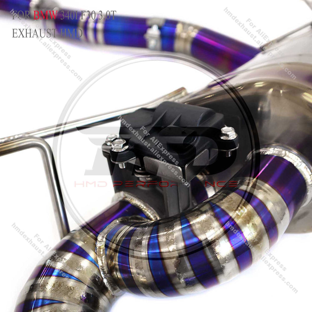 BMW 340I F30 3.0T Catback Titanium Valved Sport Exhaust System