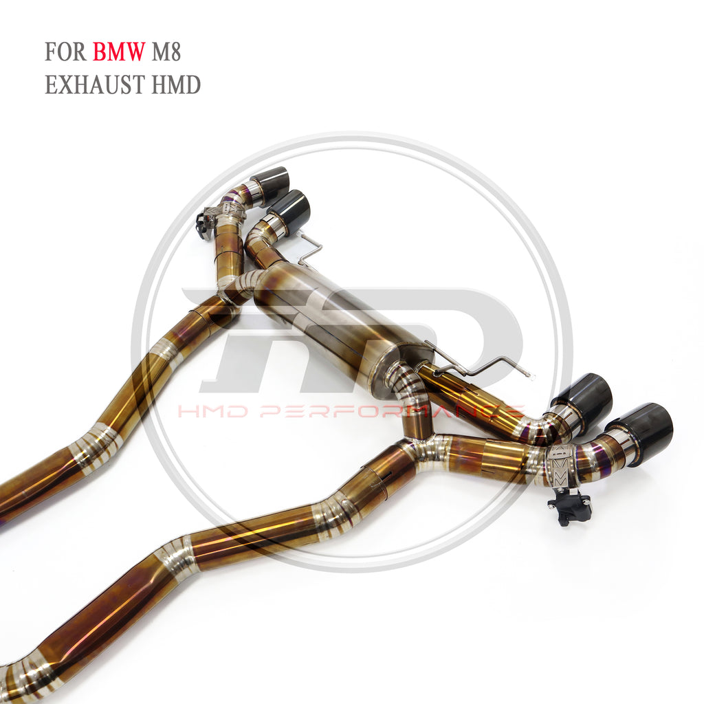 BMW M8 Catback Titanium Valved Sport Exhaust System