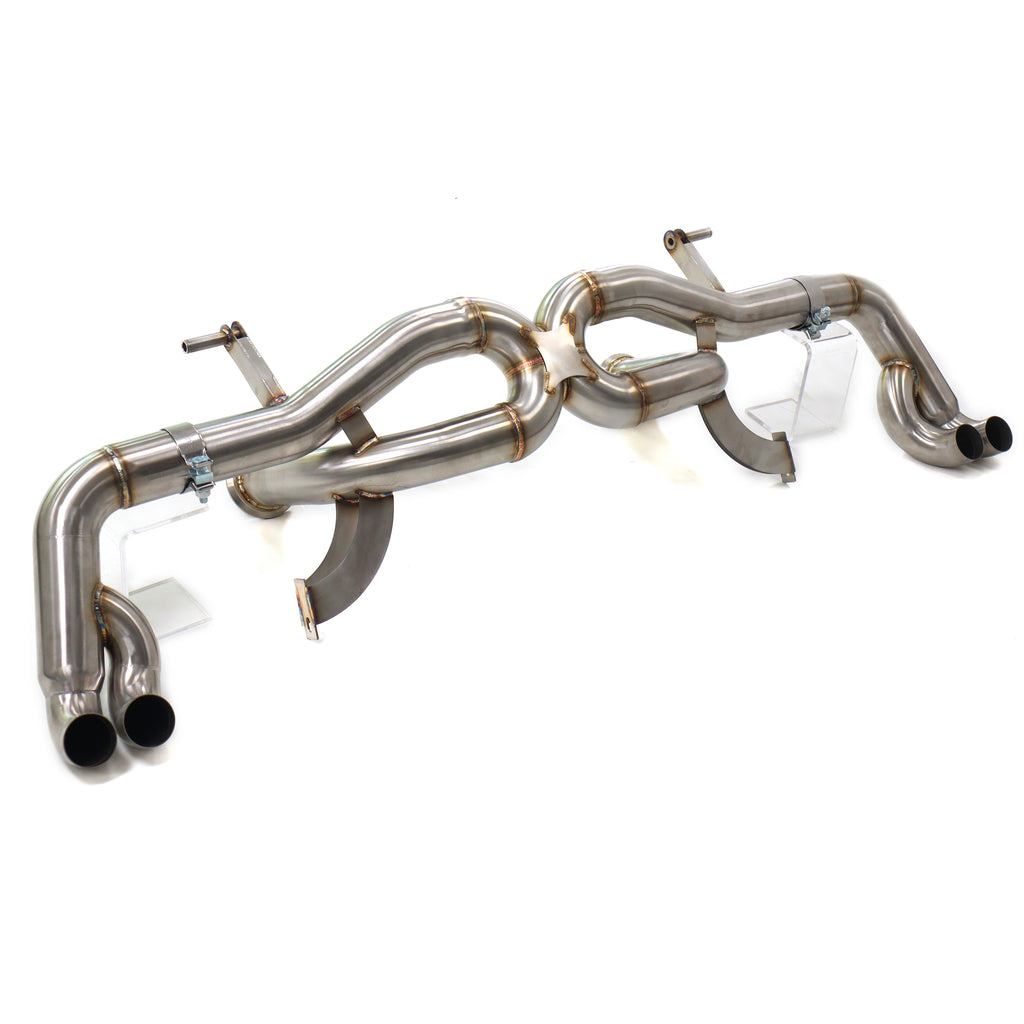 Audi R8 V10 5.2L Straight Catback with X pipe High Flow Exhaust System