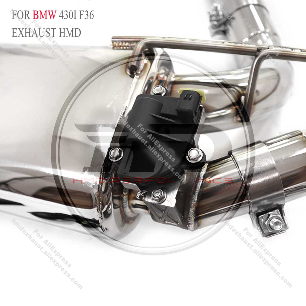 BMW 430I F36 catback sus304 Valved Sport Exhaust System