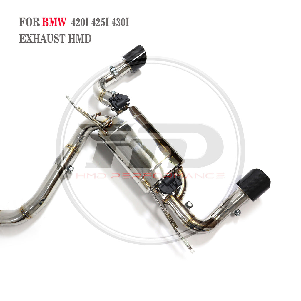 BMW E420i 425i 428i F36 2013-2016 F catback sus304 Valved Sport Exhaust System