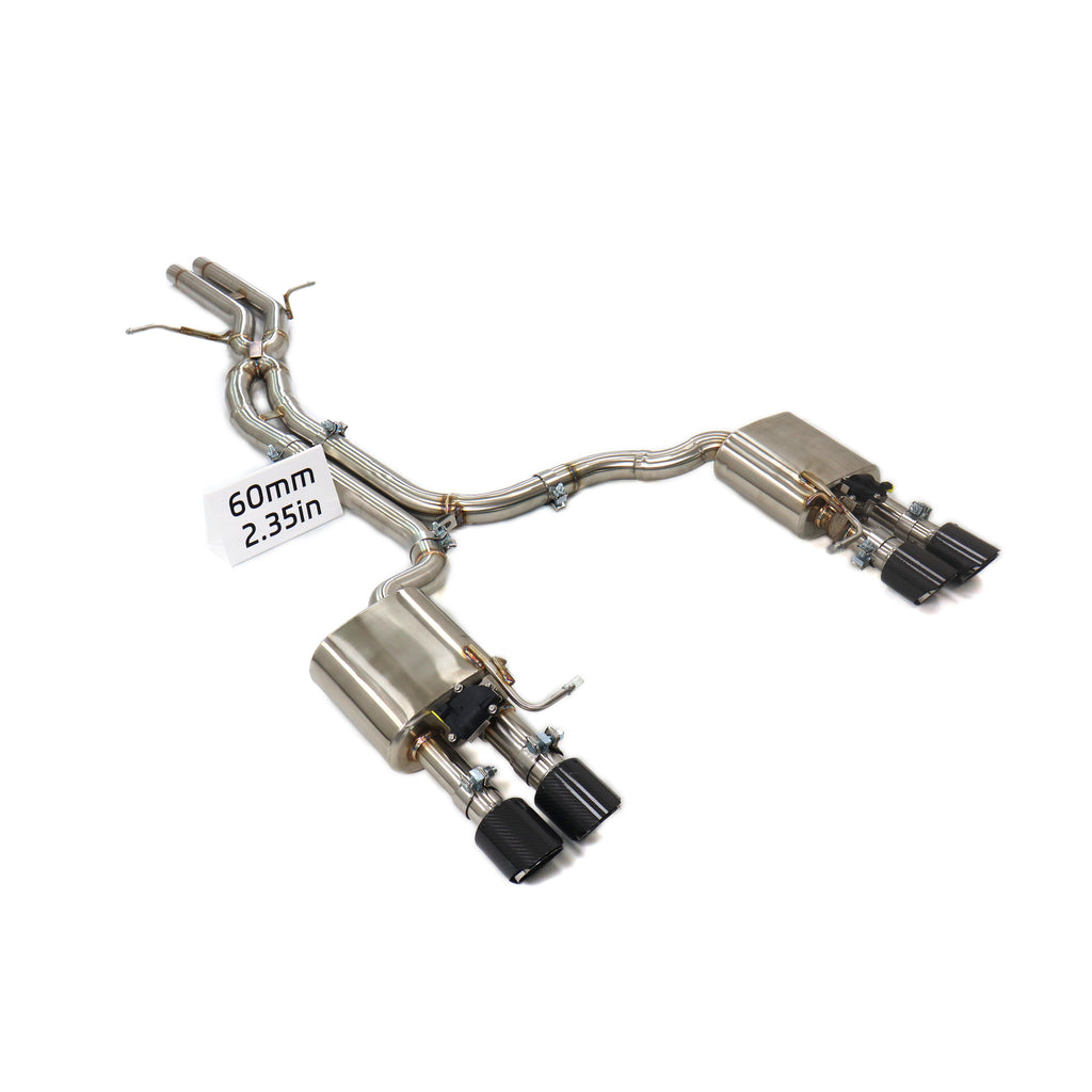 Audi Q5 B8 3.0T catback sus304 Valved Sport Exhaust System