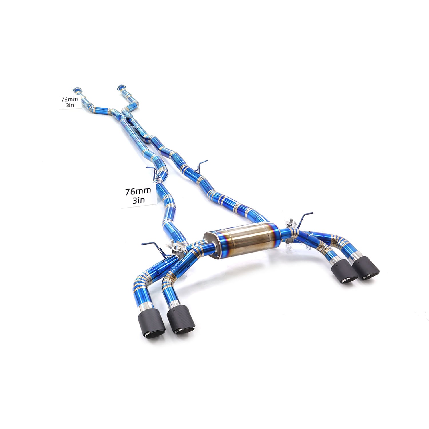 BMW M5 G90 G99 4.4T Catback Titanium Valved Sport Exhaust System