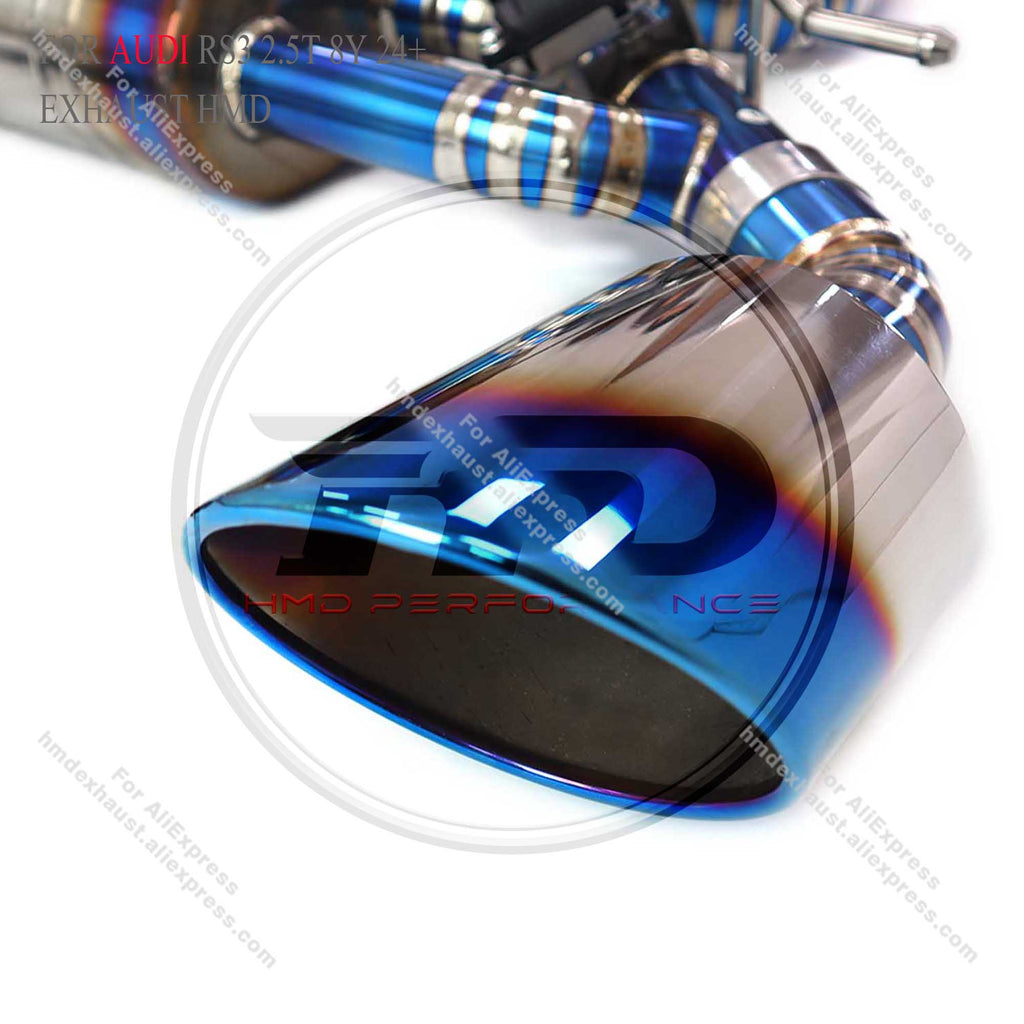AUDI RS3 2.5T 8Y 2024+ Catback Titanium Valved Sport Exhaust System