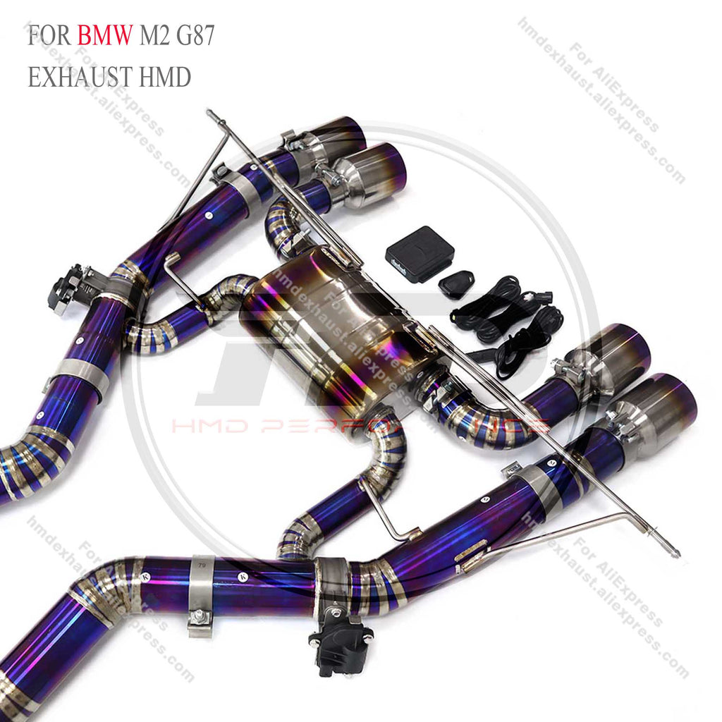BMW M2 G87 Catback Titanium Valved Sport Exhaust System