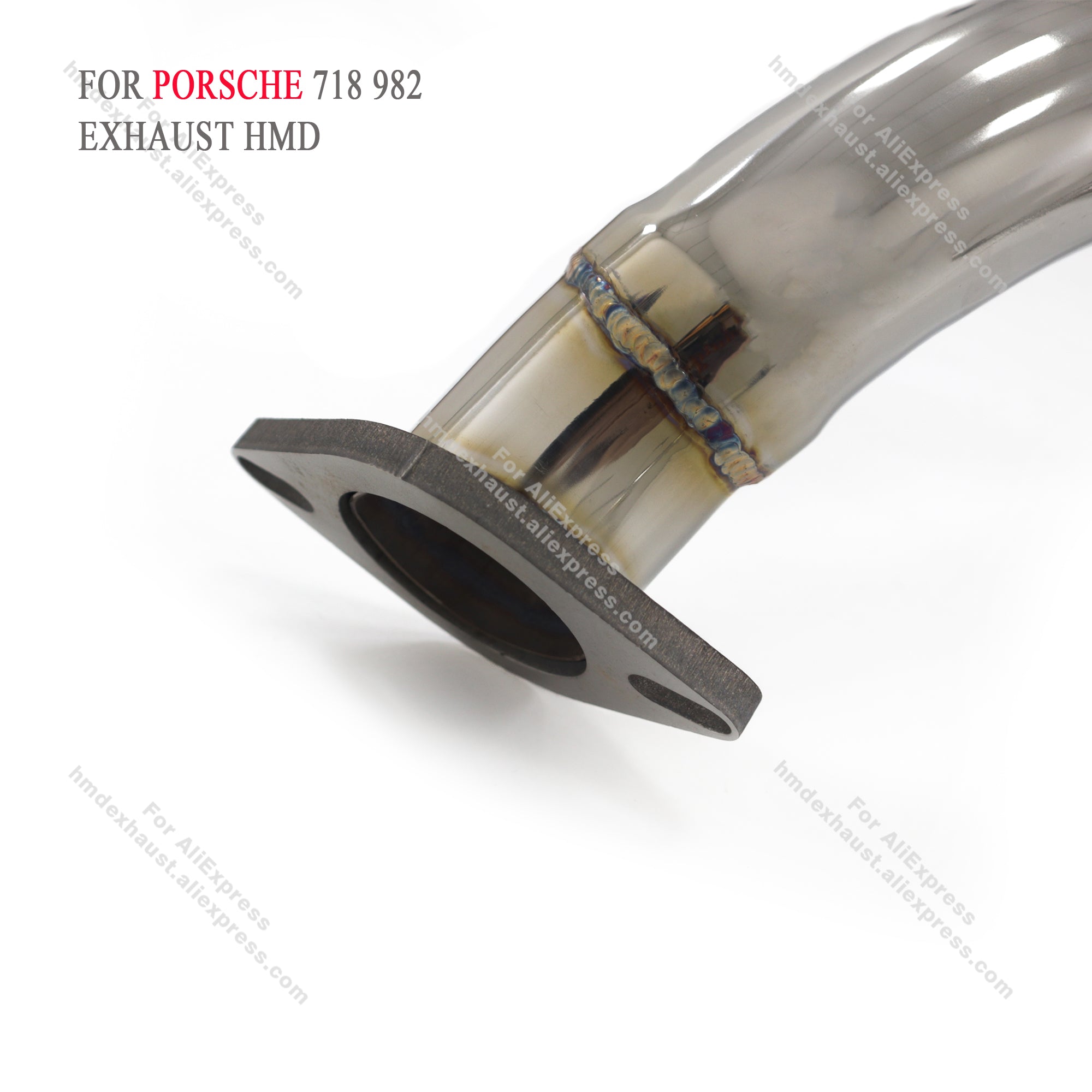 Porsche 718 982 Straight Catback SUS304 High Flow Exhaust System