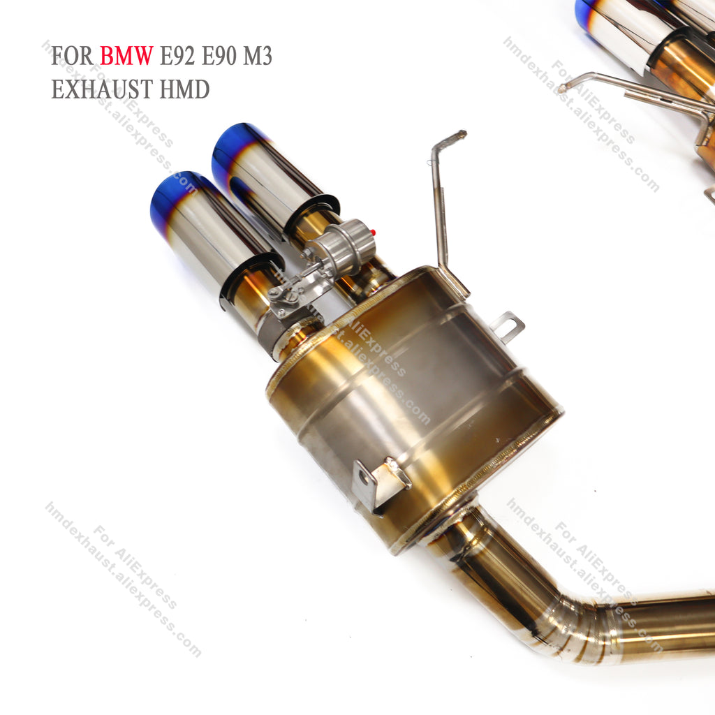 BMW E92 E90 M3 Catback Titanium Valved Sport Exhaust System
