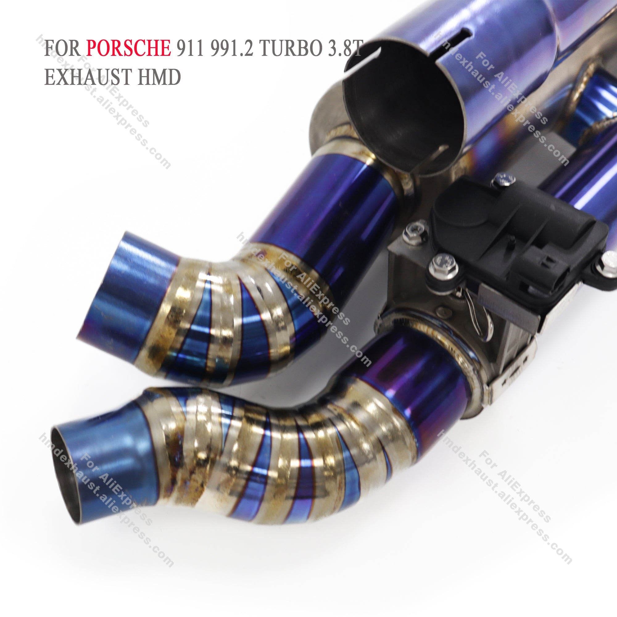 Porsche 911 991.2 Turbo 3.8T Catback Titanium Valved Sport Exhaust System