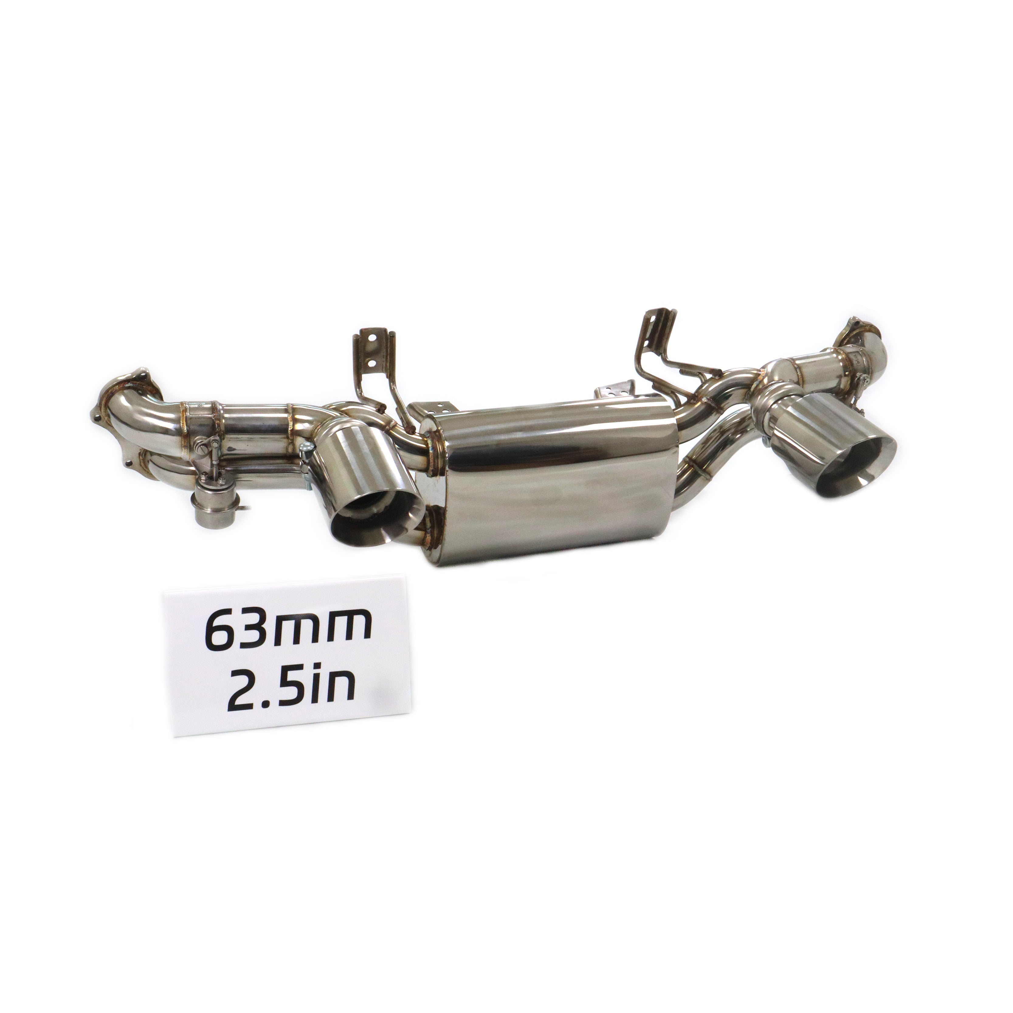 Porsche 718 GT4 GTS catback sus304 Valved Sport Exhaust System