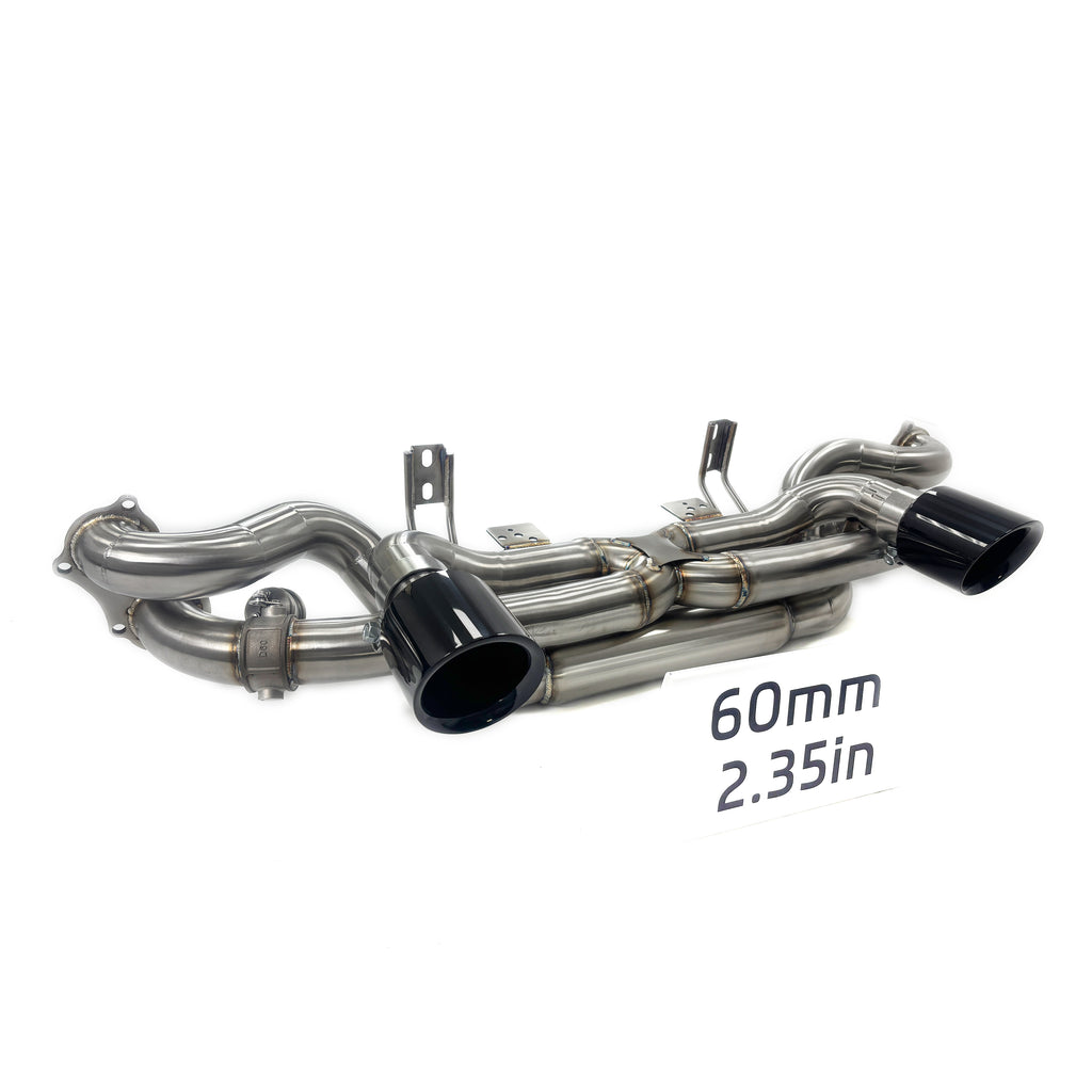 Porsche 718 GT4 GTS catback sus304 Valved Sport Exhaust System