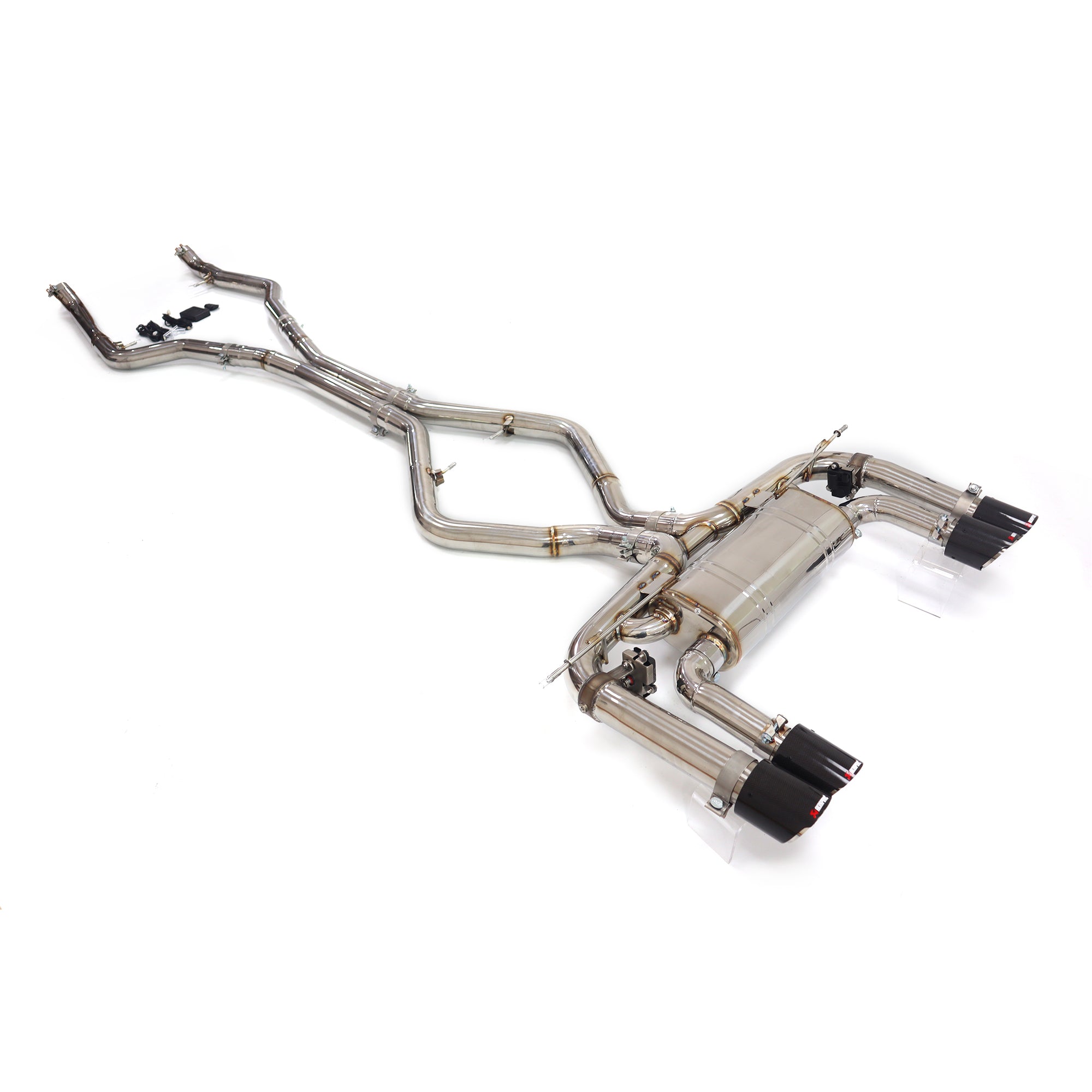 BMW X5M X6M F85 F86 4.4T catback sus304 Valved Sport Exhaust System