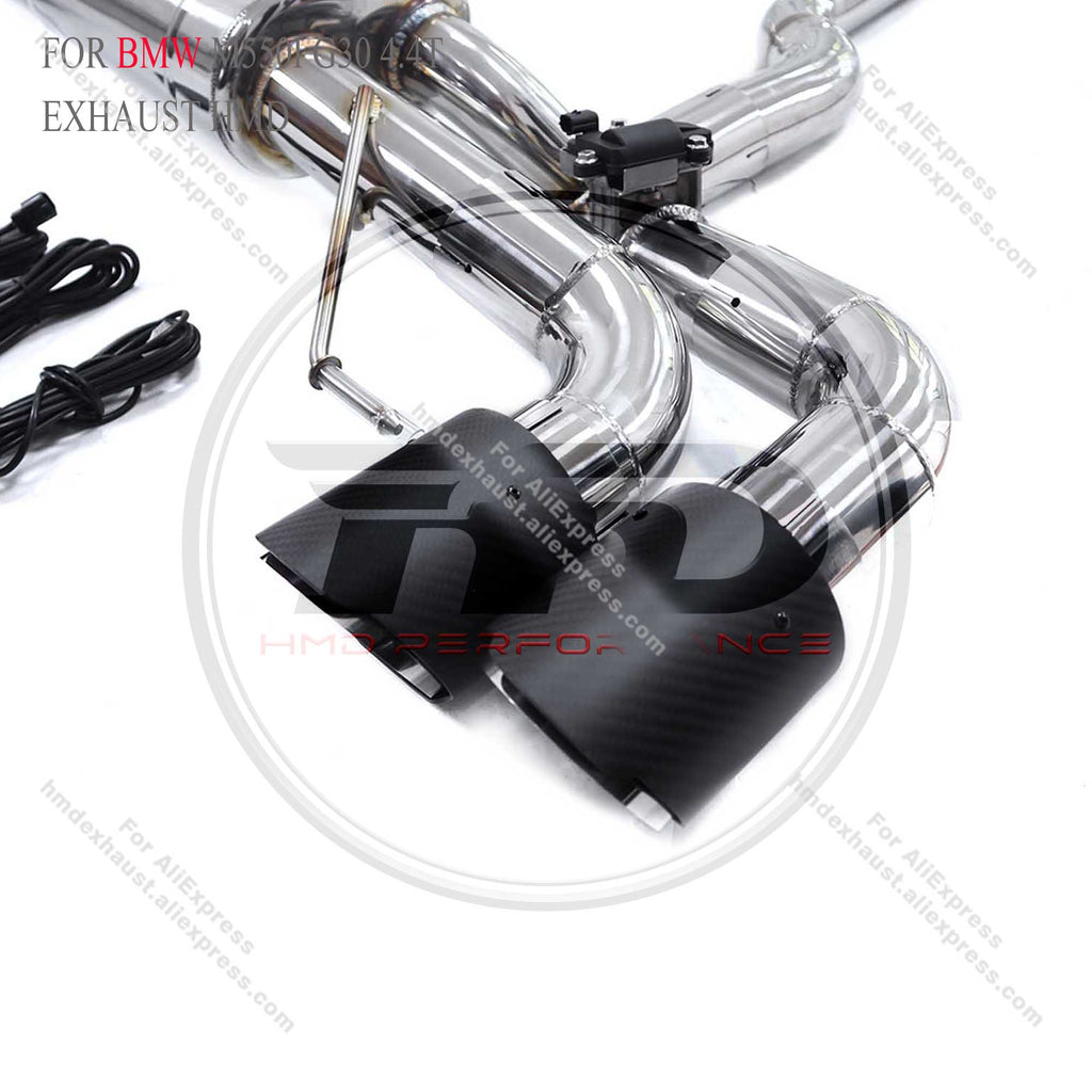 BMW M550i G30 4.4T catback sus304 Valved Sport Exhaust System