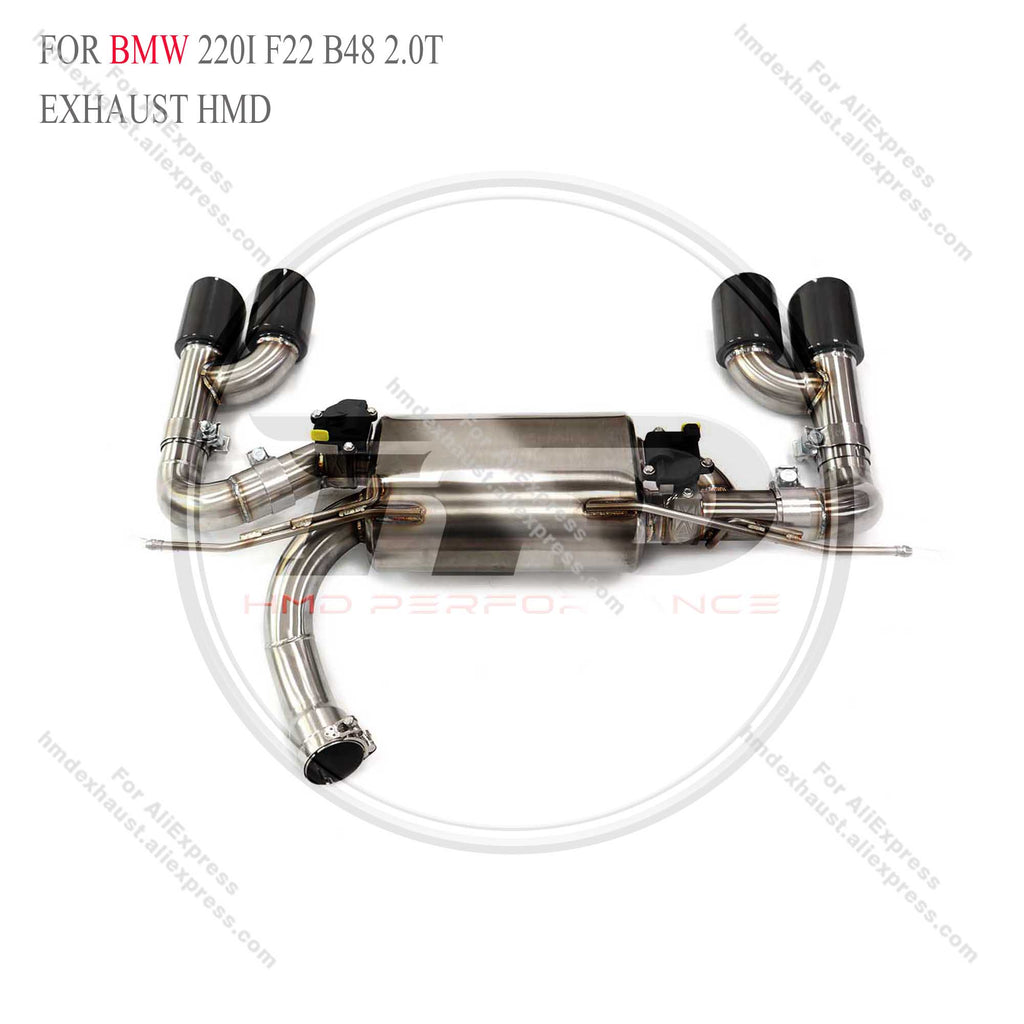BMW 220i f22 B48 2.0T catback sus304 Valved Sport Exhaust System