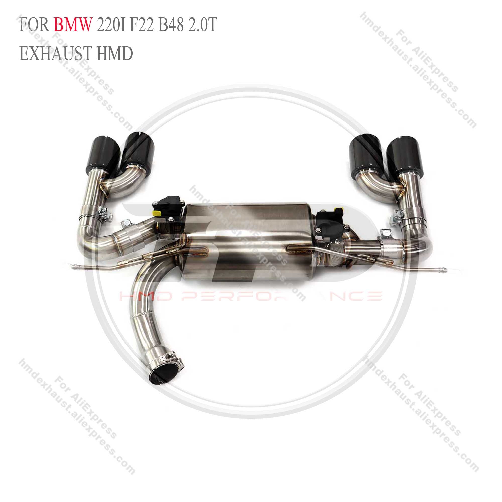 BMW 220i f22 B48 2.0T catback sus304 Valved Sport Exhaust System