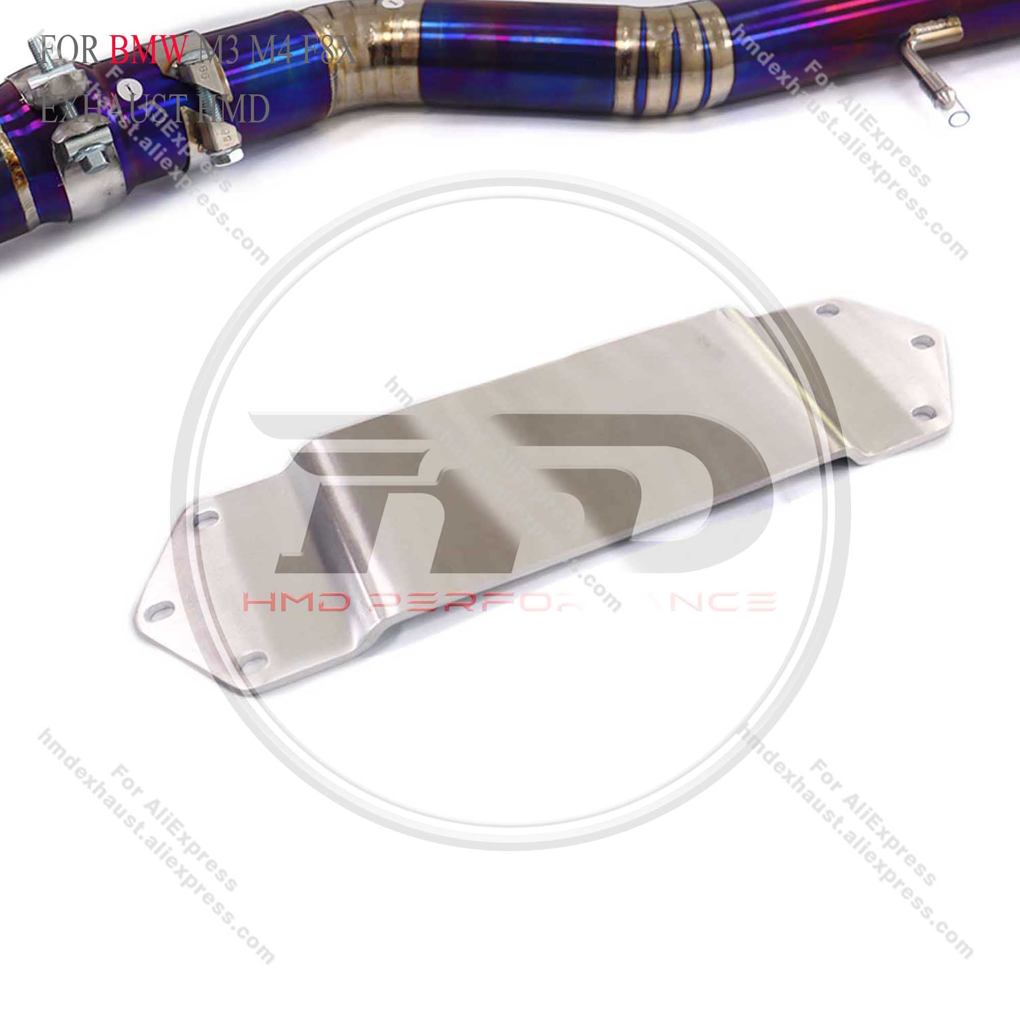 BMW M3 M4 F8X Catback Titanium Valved Sport Exhaust System Single Pipe Version