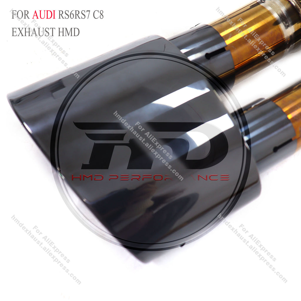 Audi RS6 RS7 C8 Catback Titanium Valved Sport Exhaust System