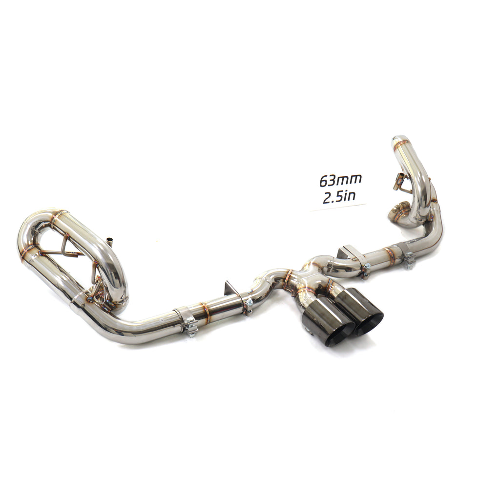 Porsche 911 991.1 GT3 catback sus304 Valved Sport Exhaust System