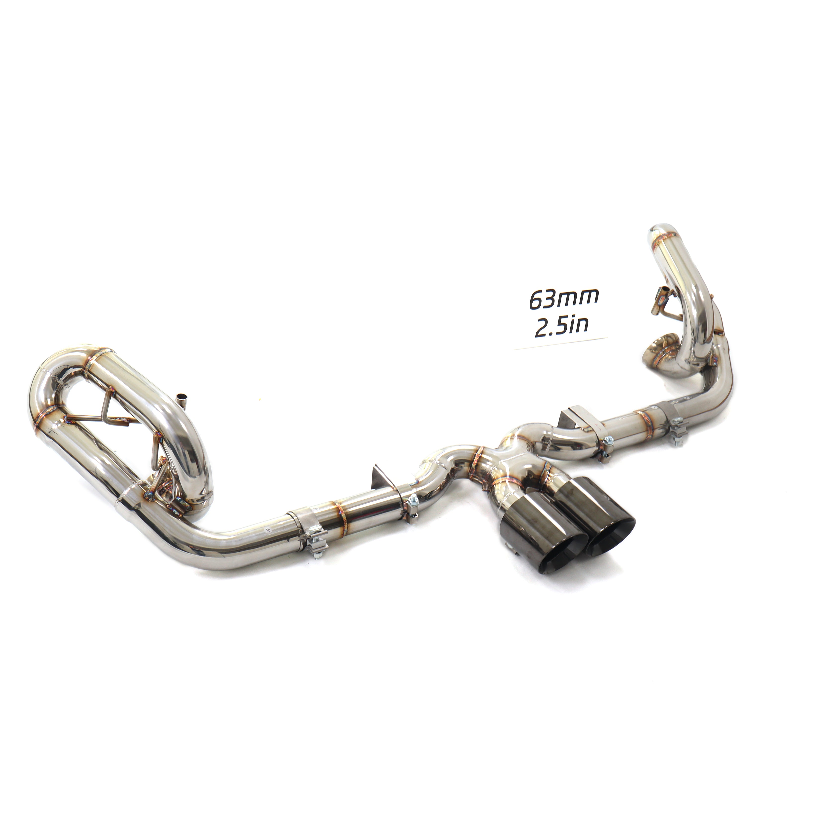 Porsche 911 991.1 GT3 catback sus304 Valved Sport Exhaust System
