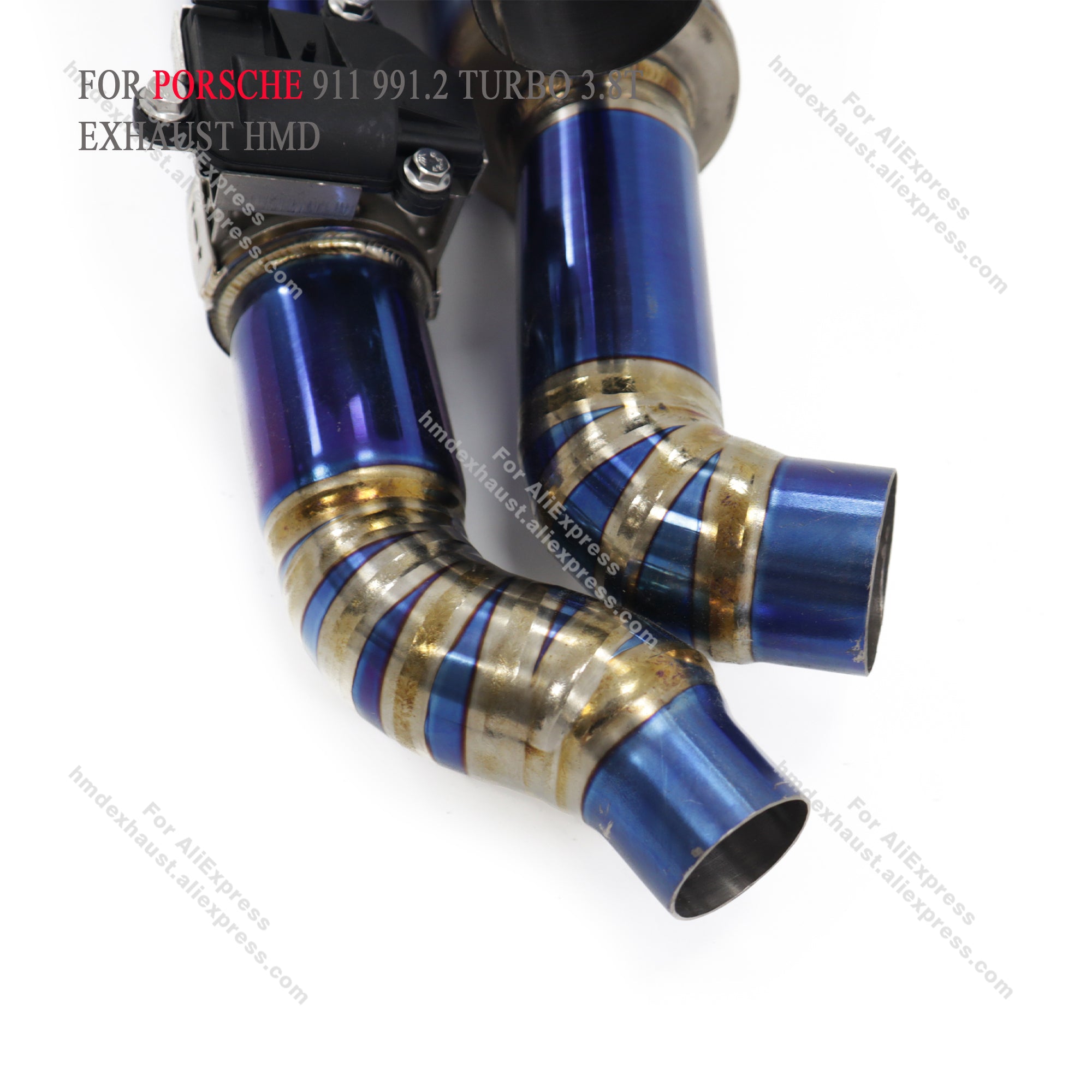 Porsche 911 991.2 Turbo 3.8T Catback Titanium Valved Sport Exhaust System