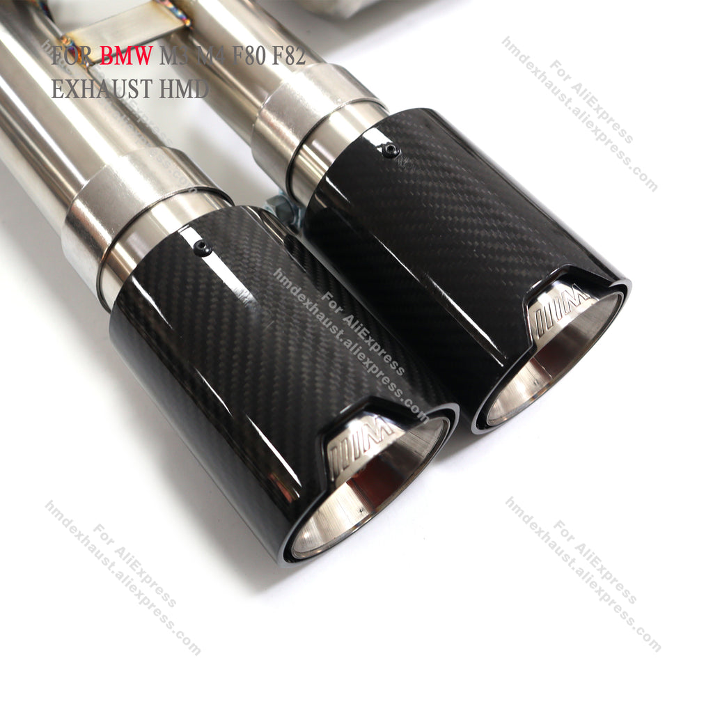 BMW M3 M4 F80 F82 catback sus304 Valved Sport Exhaust System
