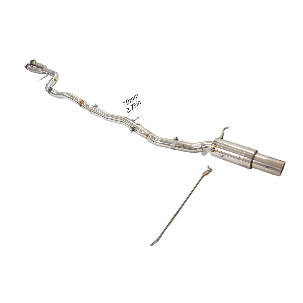 BMW M3 F80 Straight Catback SUS304 High Flow Exhaust System