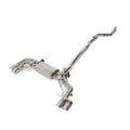 For BMW X3 G01 G08 X3‑M Style Quad Tips Catback Exhaust System 304 Stainless Steel Valved Muffler