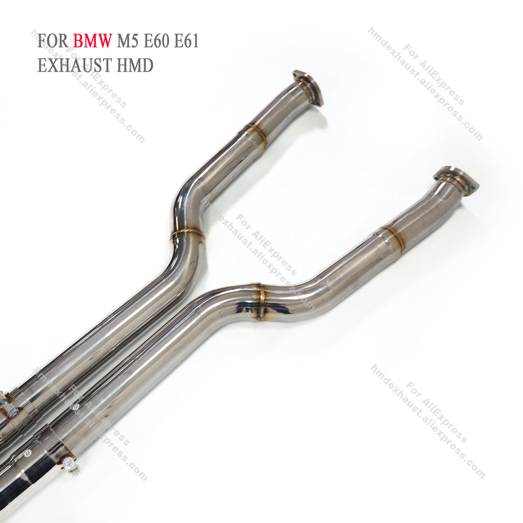 BMW M5 E60 E61 catback sus304 Valved Sport Exhaust System