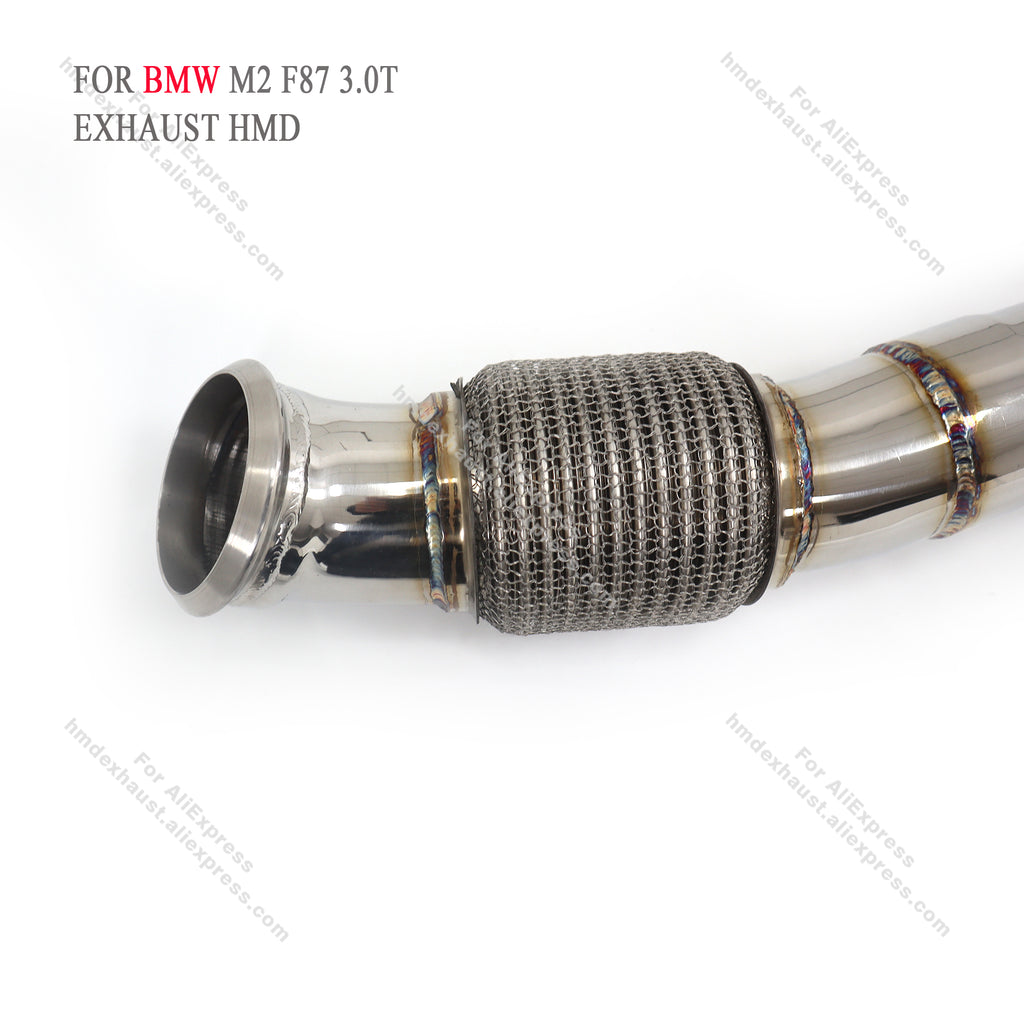 BMW M2 F87 3.0T catback sus304 Valved Sport Exhaust System