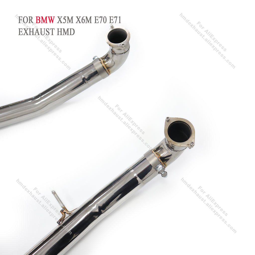 BMW X5M X6M E70 E71 catback sus304 Valved Sport Exhaust System