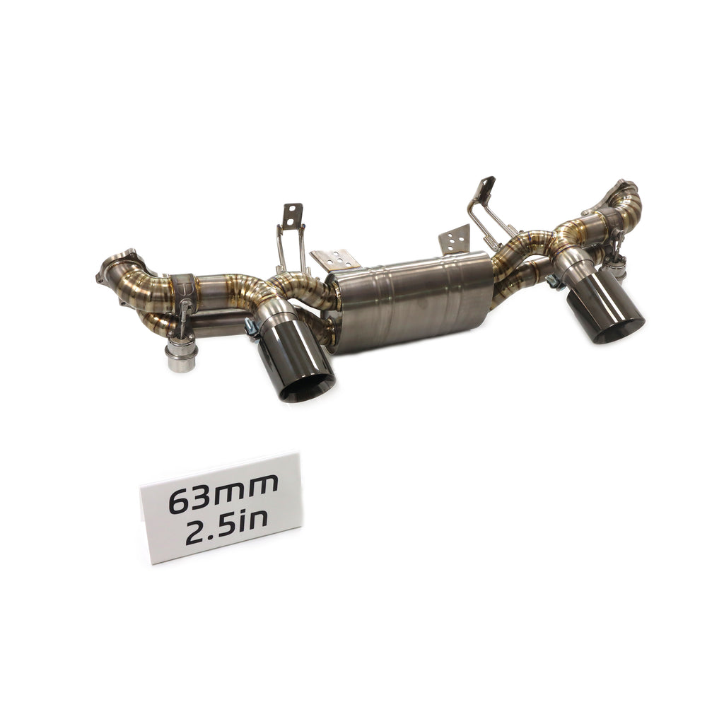 Porsche 718 GT4 GTS Catback Titanium Valved Sport Exhaust System