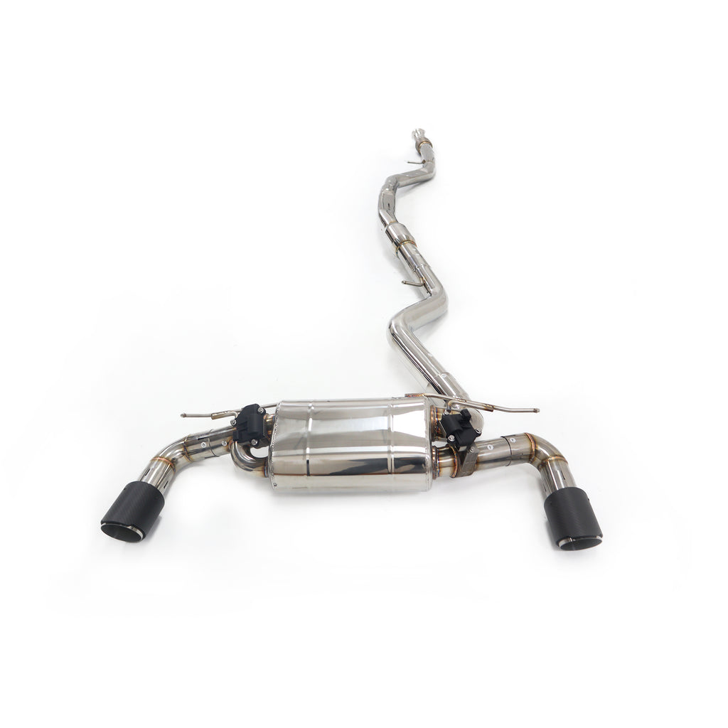 Exhaust System for BMW M135I catback Modified to Fit M2 Rear Diffuser sus304